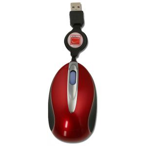 SPEEDLINK Retractable Colour Mouse SL-6179-SRD Red USB