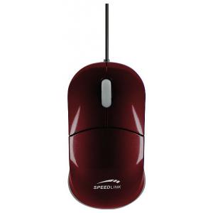 SPEEDLINK SNAPPY Mouse SL-6142-ABE aubergine Red USB