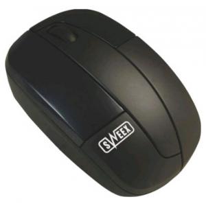 Sweex MI301 Notebook Optical Mouse Retractable Black USB