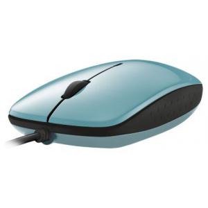 Trust Agiloo Slimline Mouse Blue USB