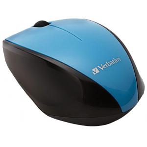 Verbatim Wireless Multi-Trac Blue LED Blue USB Optical Mouse