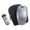 Logitech Cordless Optical Mouse for Notebooks Silver USB