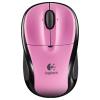 Logitech V220 Cordless Optical Mouse for Laptops Rose Pink USB