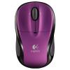 Logitech V220 Cordless Optical Mouse for Laptops Scarlet Red USB