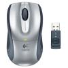 Logitech V320 Cordless Optical for Notebooks Black-Silver USB