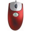 Logitech Wheel Mouse Optical Red USB PS/2