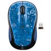 Logitech Wireless Mouse M325 blue sky Blue-Black USB