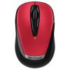 Microsoft Wireless Mobile Mouse 3000v2 Hibiscus Red USB