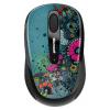 Microsoft Wireless Mobile Mouse 3500 Artist Edition Linn Olofsdotter Green-Black USB