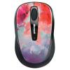 Microsoft Wireless Mobile Mouse 3500 Artist Edition Tchmo Red-Blue USB