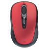 Microsoft Wireless Mobile Mouse 3500 Hibiscus Red USB