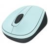 Microsoft Wireless Mobile Mouse 3500 Limited Edition Aqua Blue USB