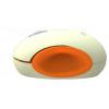 Visenta Ione Wireless Mouse White-Orange USB