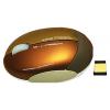 e-blue COO 2.4GHz Series Wireless Mouse EMS090GO Gold USB