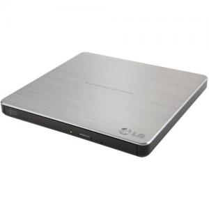 LG GP60NS50 External Ultra Slim Portable DVDRW Silver