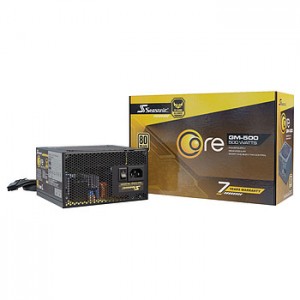 Seasonic CORE GM-500 80PLUS Gold (SSR-500LM)