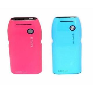 Bavin 6000mAh Powerbank Bundle (Hot Pink and Blue)