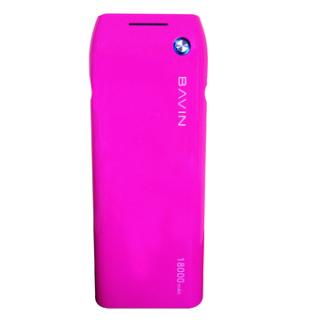 Bavin Portable 18000mAh Powerbank (Pink)