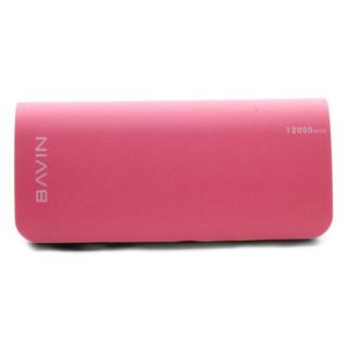 Bavin iPower Stone 12000mAh Powerbank (Hot Pink)