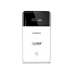 Pisen LCD Power Station 15000mAh Powerbank (White)