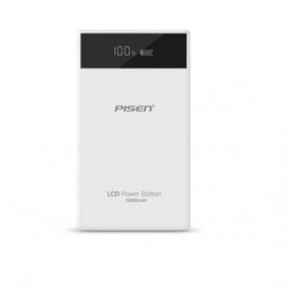 Pisen LCD Power Station Eco 10000mAh Powerbank (White)