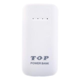 Top 6000mAh Powerbank (White)