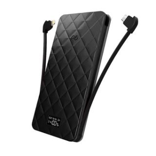 iWalk Extreme Trio Ultra Slim 10000mAh Backup Battery (Black)