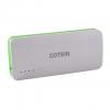 Gotein P3 Portable 3-USB 2.1A 10000mAh Power Bank (White Green)