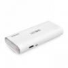 Pisen LED Portable Power 10000mAh Power Bank (White)