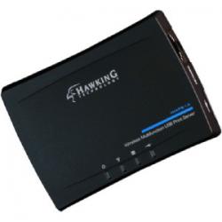 Hawking Wireless Multifunction USB Print Server HMPS1A