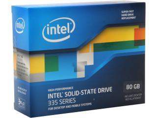 Intel 335 Series 2.5" 80GB SATA III MLC Internal Solid State Drive (SSD) SSDSC2CT080A4K5