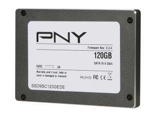 PNY Prevail 2.5" SATA III SSD9SC120GEDE-PB