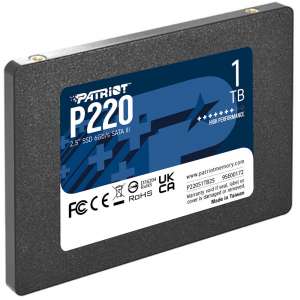 Patriot 1TB P220 Series SATA III 2.5'' P220S1TB25