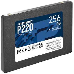 Patriot 256GB P220 Series SATA III 2.5'' P220S256G25