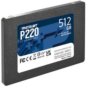 Patriot 512GB P220 Series SATA III 2.5'' P220S512G25