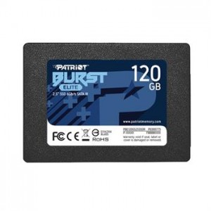 Patriot Memory Burst Elite 2.5" 120 GB Serial ATA III PBE120GS25SSDR