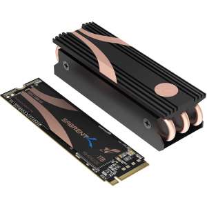 Sabrent 1TB Rocket NVMe PCIe 4.0 M.2 2280 with Heatsink SB-ROCKET-NVME4-HTSK-1TB