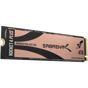 Sabrent 4TB Rocket 4 Plus PCIe 4.0 SSD with Heat Sink SB-RKT4P-HTSP-4TB