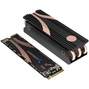 Sabrent 500GB Rocket NVMe PCIe 4.0 M.2 2280 with Heatsink SB-ROCKET-NVME4-HTSK-500