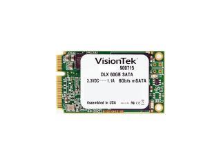 VisionTek DLX mSATA 60GB SATA III Internal Solid State Drive (SSD) 900715