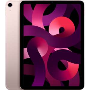 Apple 10.9" iPad Air with M1 Chip (5th Gen, 256GB, Wi-Fi + 5G, Pink) MM723LL/A