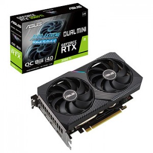 ASUS GeForce RTX Dual 3060 Ti O8G Mini V2 (LHR) (90YV0FT2-M0NA00)