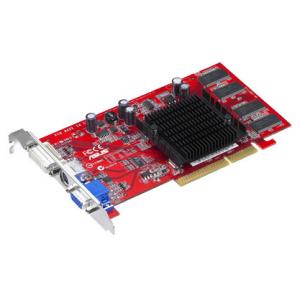 ASUS Radeon 9550 SE 250Mhz AGP 128Mb 400Mhz 64 bit DVI TV