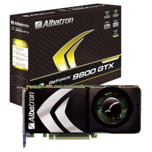 Albatron GeForce 9800 GTX 650Mhz PCI-E 2.0 1024Mb 1940Mhz 256 bit 2xDVI TV HDCP YPrPb