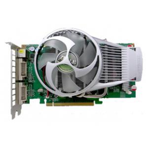 Axle GeForce 9600 GSO 550Mhz PCI-E 2.0 768Mb 1375Mhz 192 bit 2xDVI TV HDCP YPrPb