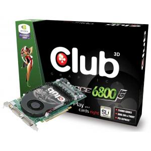 Club-3D GeForce 6800 GT 350Mhz PCI-E 256Mb 1000Mhz 256 bit 2xDVI TV YPrPb