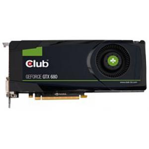 Club-3D GeForce GTX 680 1006Mhz PCI-E 3.0 2048Mb 6000Mhz 256 bit 2xDVI HDMI HDCP