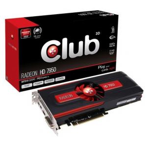 Club-3D Radeon HD 7950 800Mhz PCI-E 3.0 3072Mb 5000Mhz 384 bit DVI HDMI HDCP