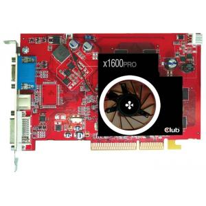 Club-3D Radeon X1600 Pro 500Mhz AGP 512Mb 780Mhz 128 bit DVI TV HDCP YPrPb