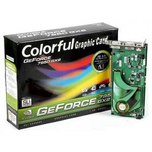 Colorful GeForce 7950 GX2 500Mhz PCI-E 1024Mb 1200Mhz 512 bit 2xDVI TV YPrPb